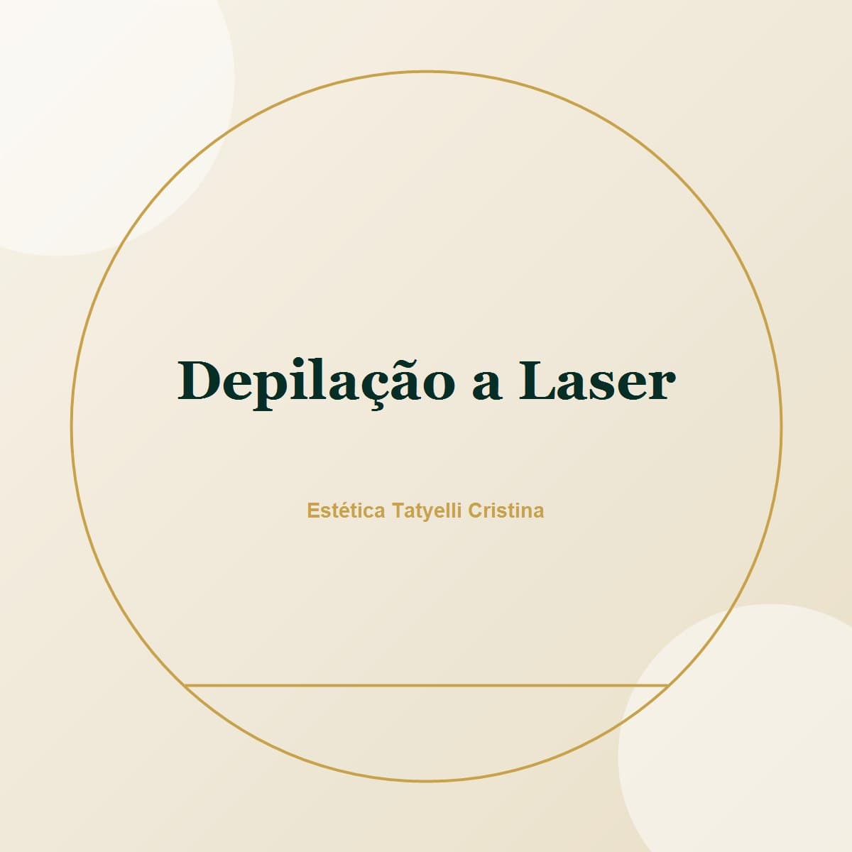 Depilação a Laser na Estética Tatyelli Cristina