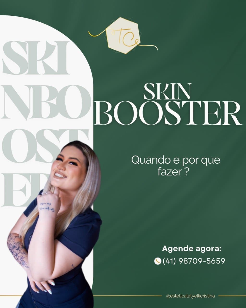 Skin Booster na Estética Tatyelli Cristina