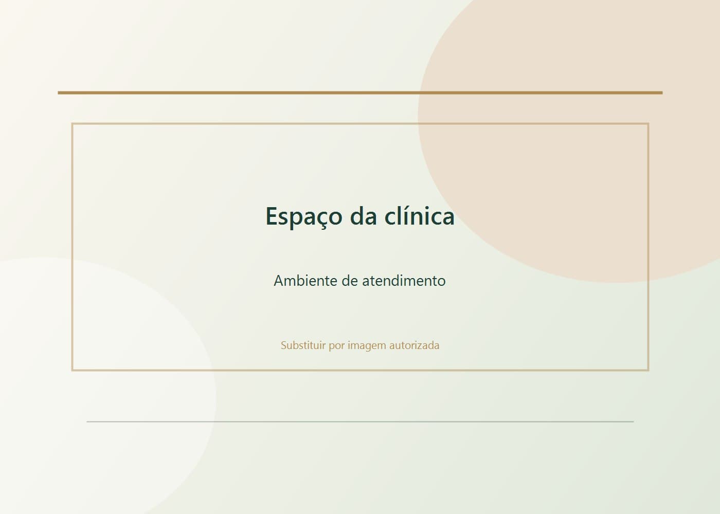Espaço da clínica Estética Tatyelli Cristina