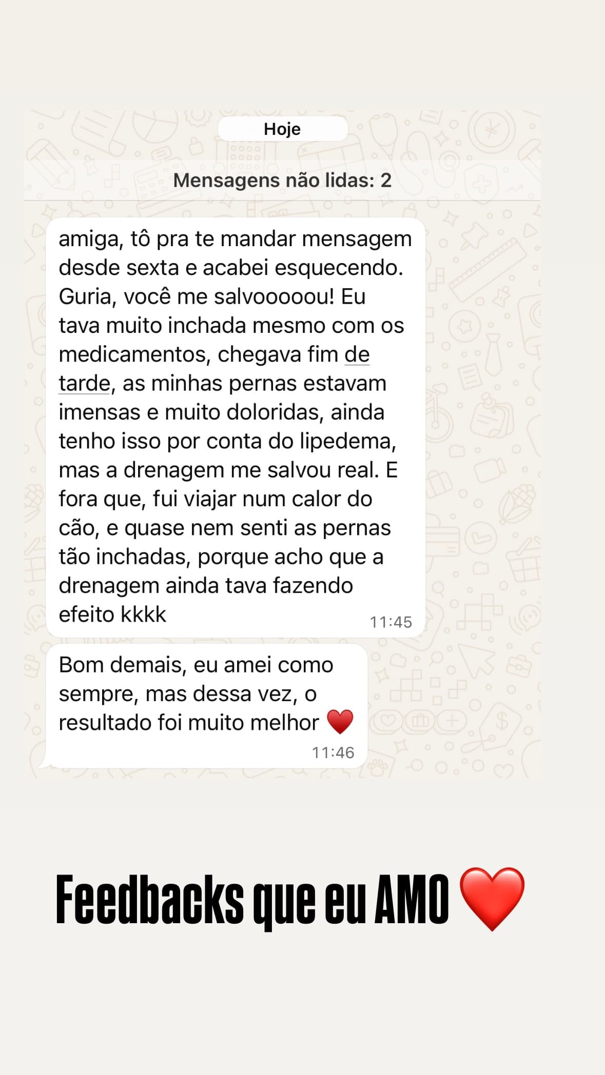 Drenagem e bem-estar