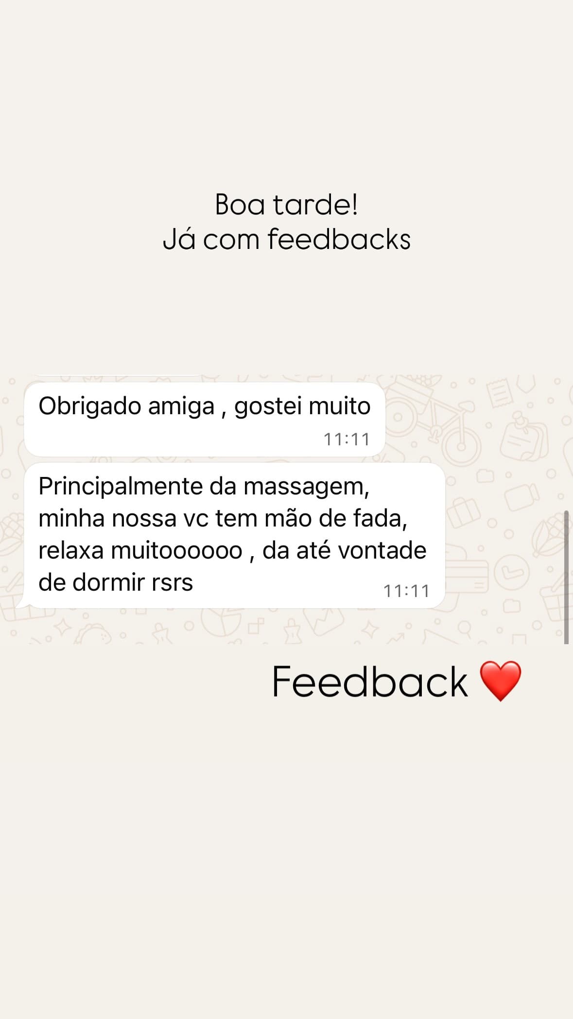 Massagem e relaxamento